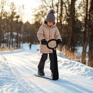 Hurley Foldable Snow Scooter Sled
